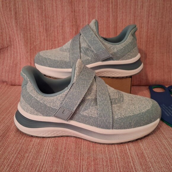 Orthofeet Naya Hands-Free Slip-On Sneakers Women's Sz 8.5 2E Blue Comfort - Picture 6 of 12